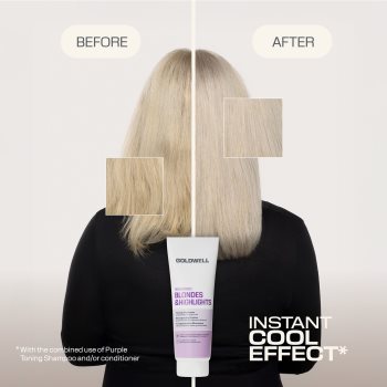 Goldwell Dualsenses Blondes & Highlights Toning Shampoo sampon tonifiant cu violete